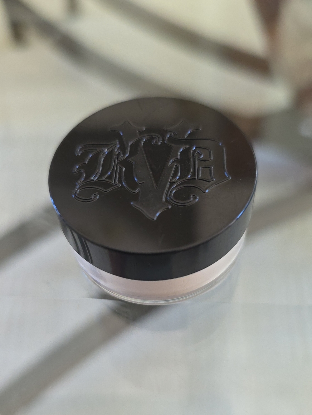 KVD KAT VON D Lock-It Setting Powder Translucent Travel Mini Size 1.4g Sealed